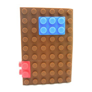 Блокнот «Lego» (коричневый)