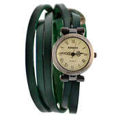 Часы «Vintage Double» (зеленые)