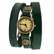 Часы на двойном ремешке «Vintage Classic» (зеленые)