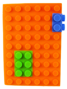 Блокнот «Lego» (оранжевый)