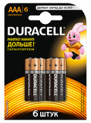 Батарейки ААА 6шт "Duracell"