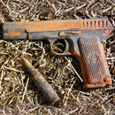 Шоколадный набор «Пистолет и патрон»